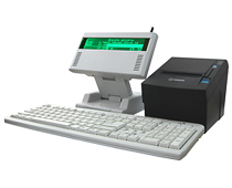 Комплекс оборудования на базе терминала UNS mPOS2.01 для автоматизации торгового места кассира